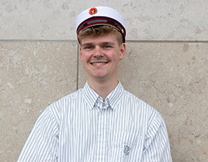 Billede af Jonas - årets første student